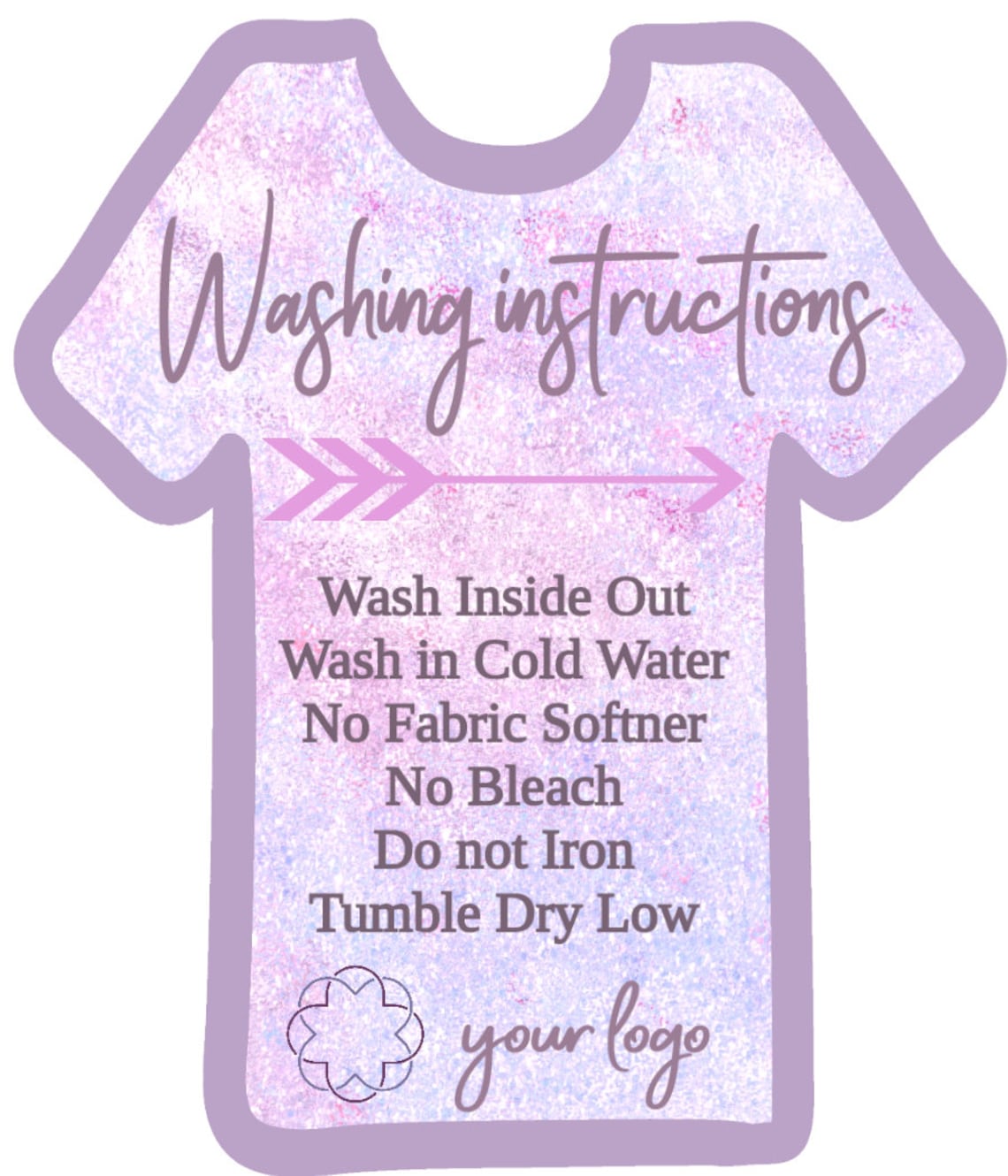 Tshirt washing instructions Care instruction Add to your Etsy