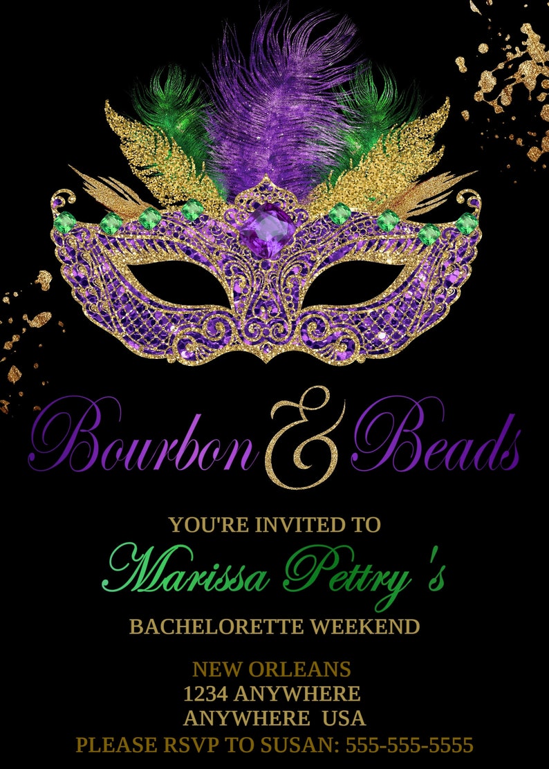 mardi gras bachelorette party