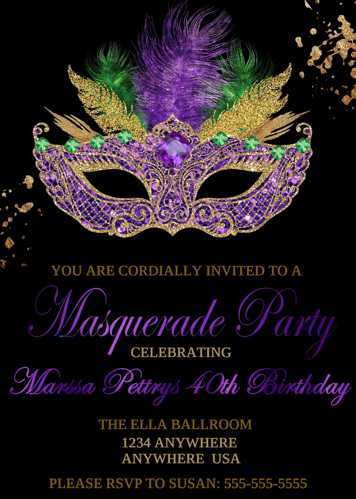 PERSONA 5 [Masquerade Party] Invitation Board Hero Joker