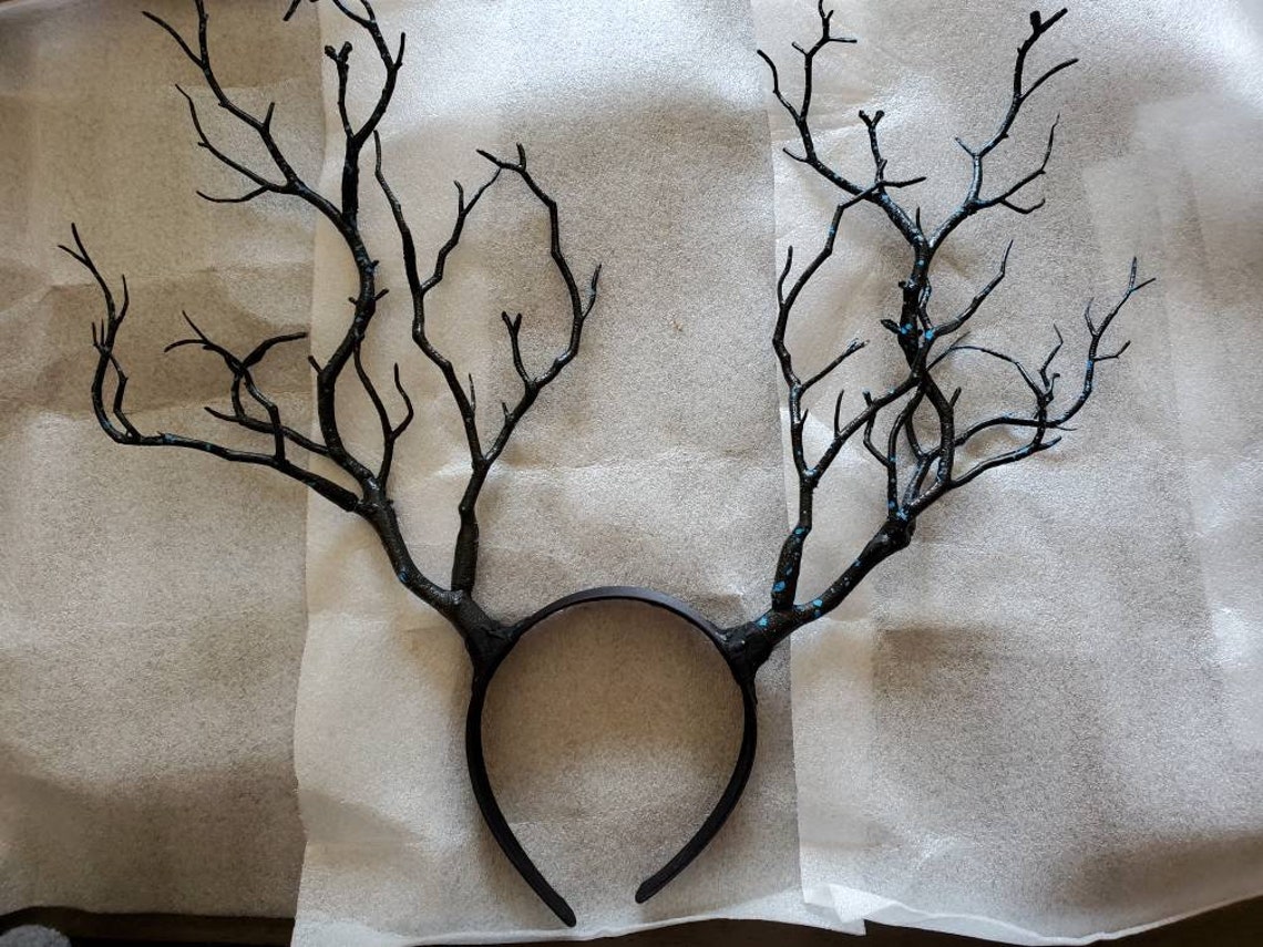 Tree Branches Headband/ Cosplay Antlers / Ritual Antlers / Etsy