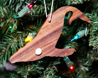 Wooden Humpback Whale Ornament, Christmas Tree Decoration, Under the Sea Ocean Ornament, Sea Life Beach Gift, Nautical Ornament