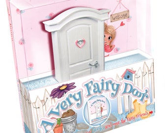 A Very Fairy Door, children's book, hardcover, room, garden or special space