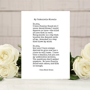 Beautiful Love Quotes Poezie Gedicht Voor Verjaardag My Etsy