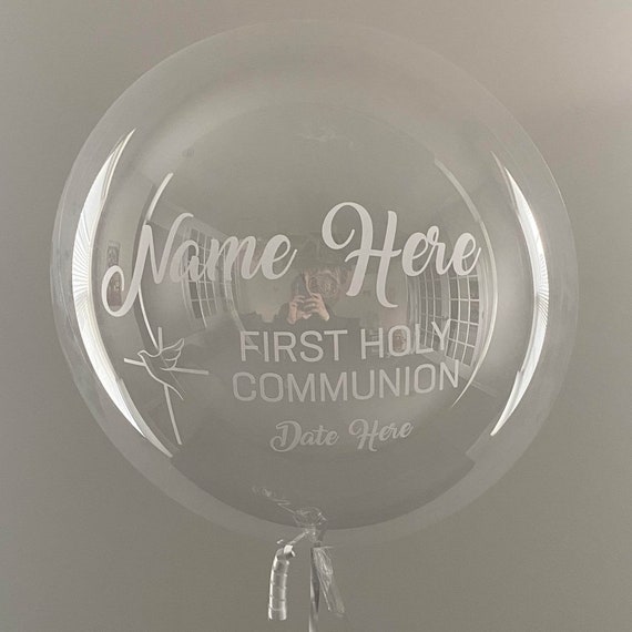 Ramo de globos Mi primera comunión personalizado