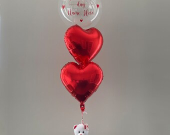 Heart Baloons❤I love you balloon❤Printed Balloons❤UK Seller❤Valentines Day Decor 