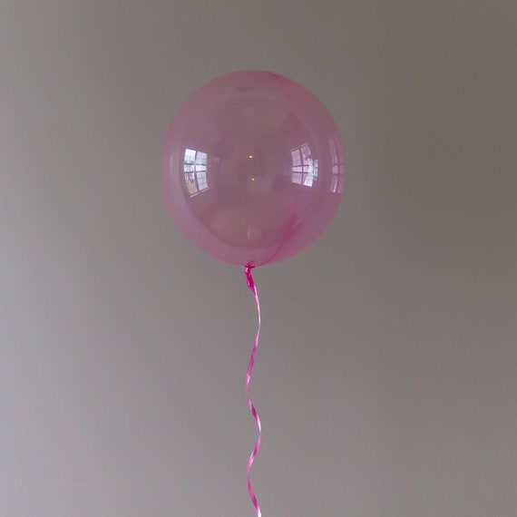 Palloncini rosa, Palloncini trasparenti, Palloncini rosa