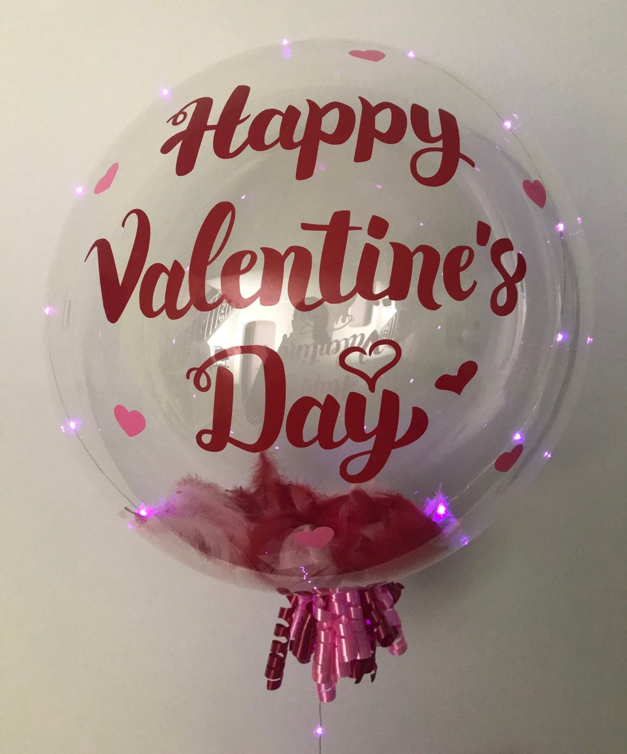 Happy Valentine's Day Balloon Custom Balloon for Etsy