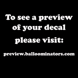 LED Balloon, Custom LED Balloon, 24 Inch Clear Balloon, Personalized ...