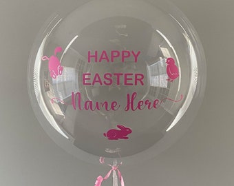 Paasballon, Happy Easter Ballon, Aangepaste Paasballon, DIY Aangepaste Duidelijke 24 Inch Ballon en 36 Inch Ballon