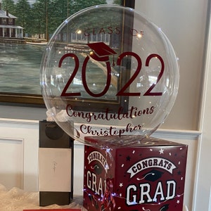 LED Balloon, Class of 2025 Balloon, Graduation Balloon, College Graduation Balloon, High School Graduation Balloon, Congratulations Balloon