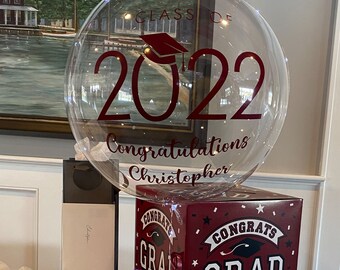 LED Balloon, Class of 2025 Balloon, Graduation Balloon, College Graduation Balloon, High School Graduation Balloon, Congratulations Balloon