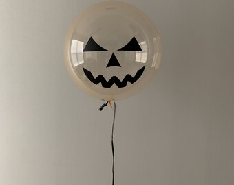 Halloween Folienballon-Set – 4 Stück Mit Kürbis, Geist Und Skelett, Für Helium Oder Luft, Partydekoration