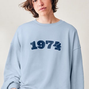 Sudadera de cumpleaños número 51, regalo de cumpleaños de 1974, camiseta de cumpleaños vintage para hombres, regalo de cumpleaños número 51 para mujeres, retro de 1974, regalo del año de nacimiento de 1974