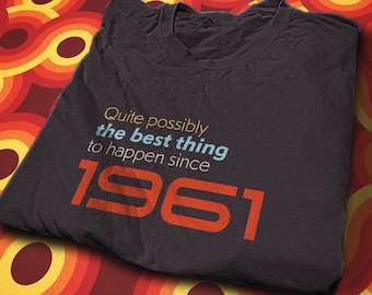 1961 Shirt to Celebrate 64th Birthday for Him or Her, 1961 shirt for man, 1961 shirt for woman