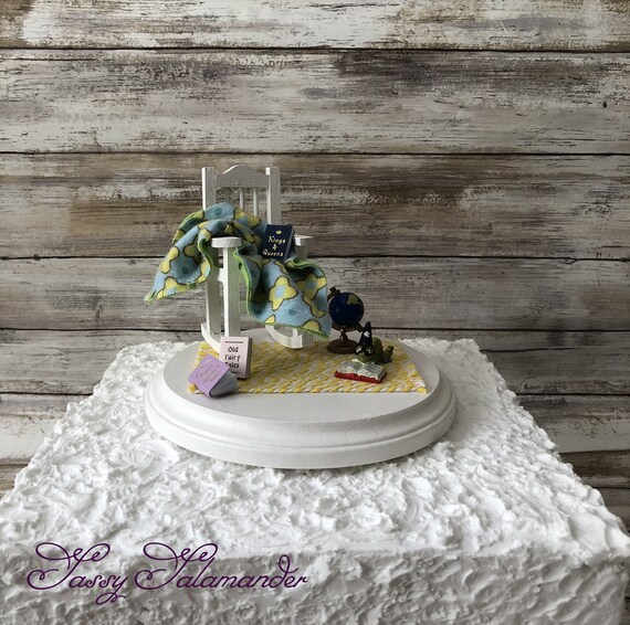 Storytime Cake Topper Baby Shower Caterpillar Decor Baby Etsy