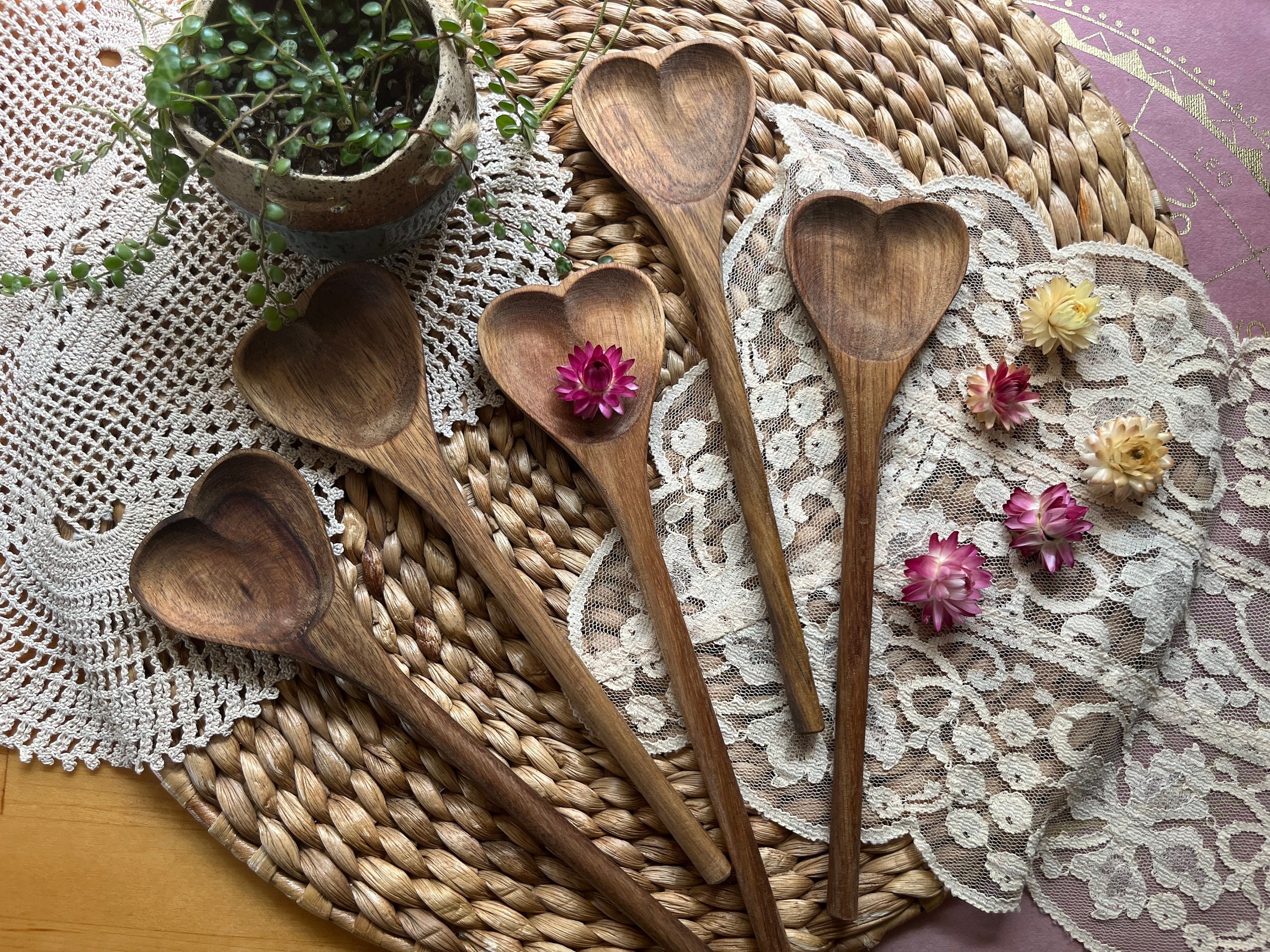 Wooden Heart-shaped Spoons - … curated on LTK