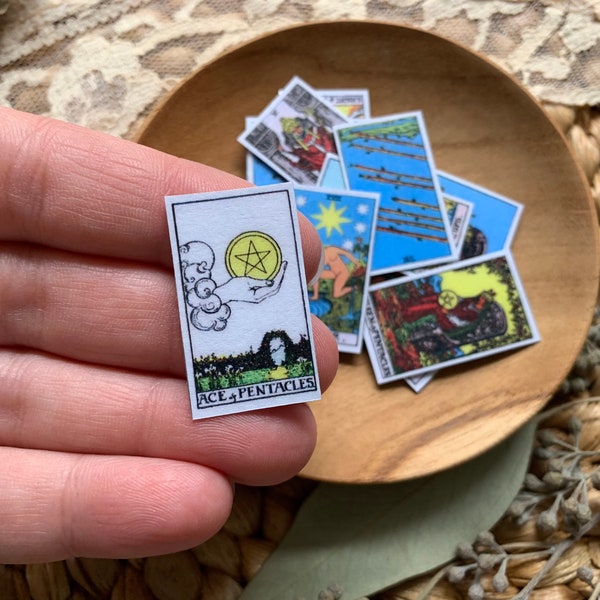 Tiny Tarot Etsy