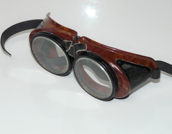 Antique safety goggles cheap