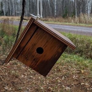Wren Haus - hängenVogelhaus - Nistkasten - Chickadee - kleine Vogelhaus - Garten-Dekor