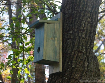 Roosting Box - Winter Roost Box - Nesting Box - Bluebird Birdhouse - Tree Swallows