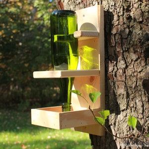 Bird Feeder - All Season Bird - Outdoor Decor - Chickadee and Wren - Sap Suckers - Titmouse