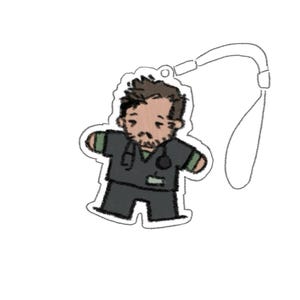 The Pitt Phone Charms Robby