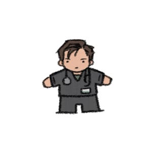 The Pitt Phone Charms Langdon