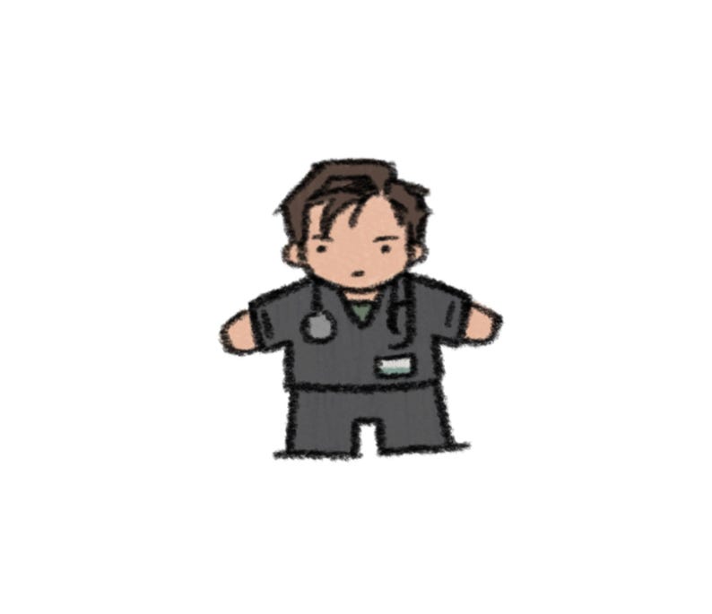 The Pitt Phone Charms Langdon