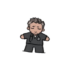 The Pitt Phone Charms Abbot