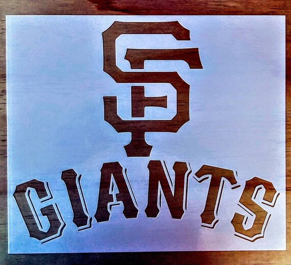 San Francisco Giants Stencil 10x12 Etsy san-francisco-giants-stencil-10x12-etsy