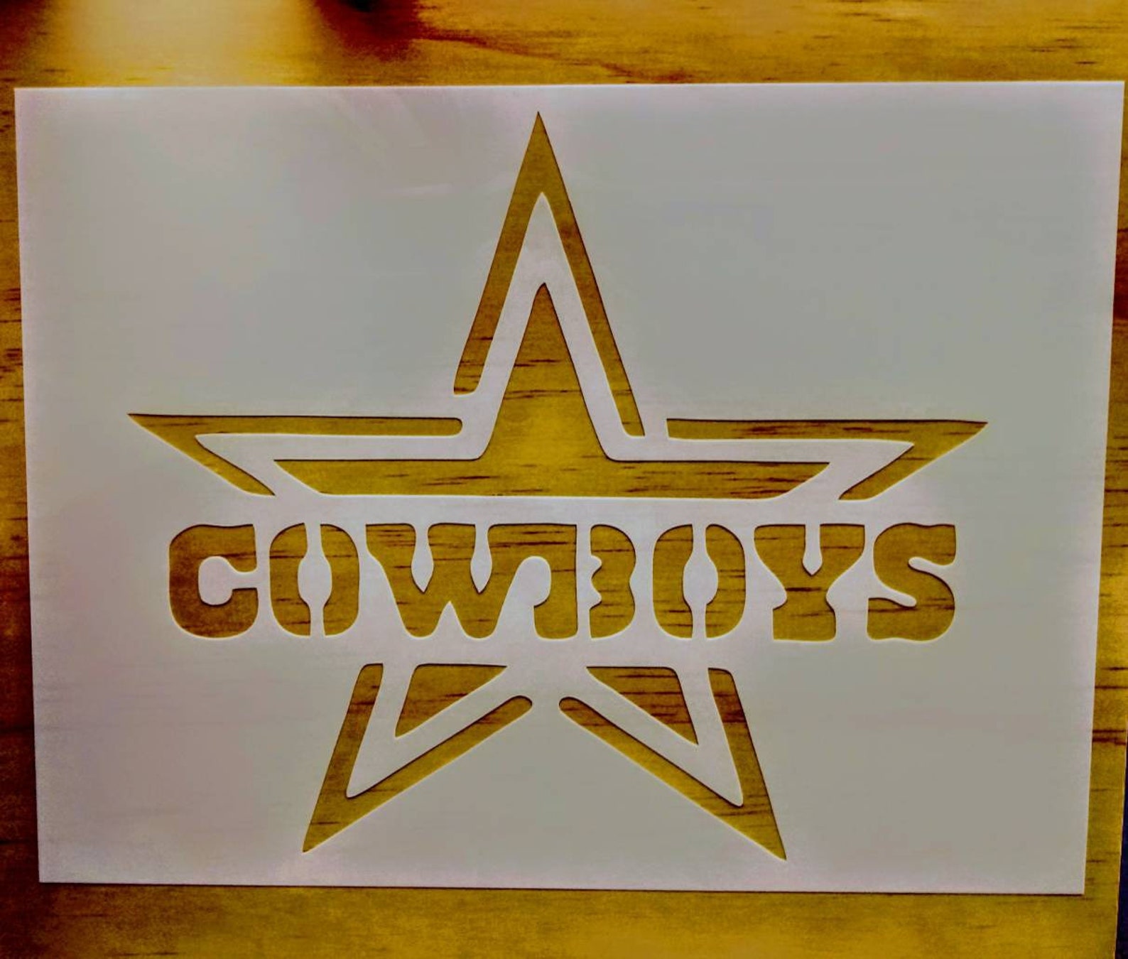 Dallas Cowboys Stencil | Etsy
