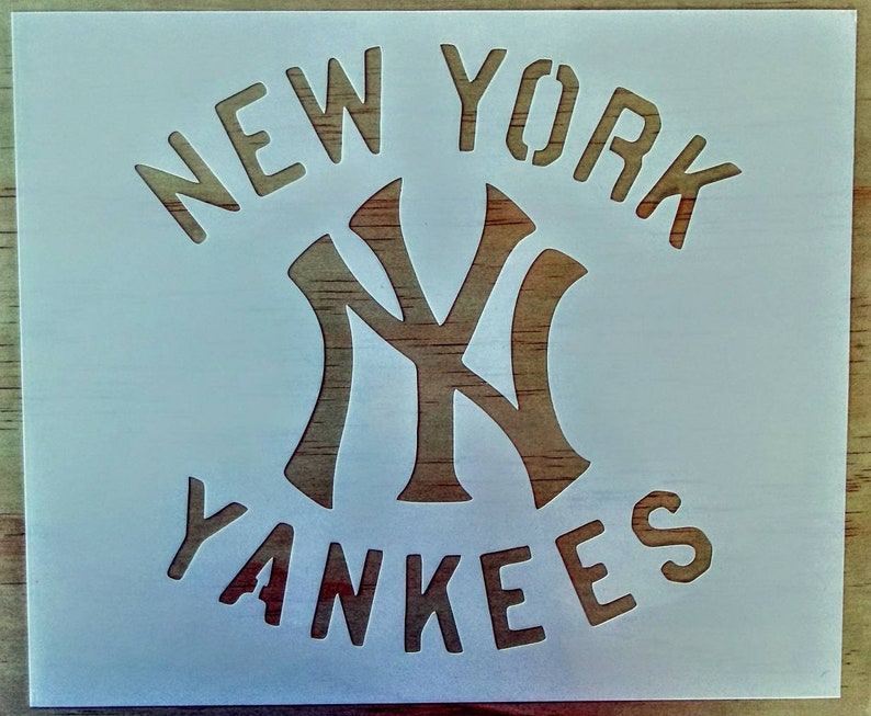 New York Yankees Stencil 10x12 Etsy new-york-yankees-stencil-10x12-etsy