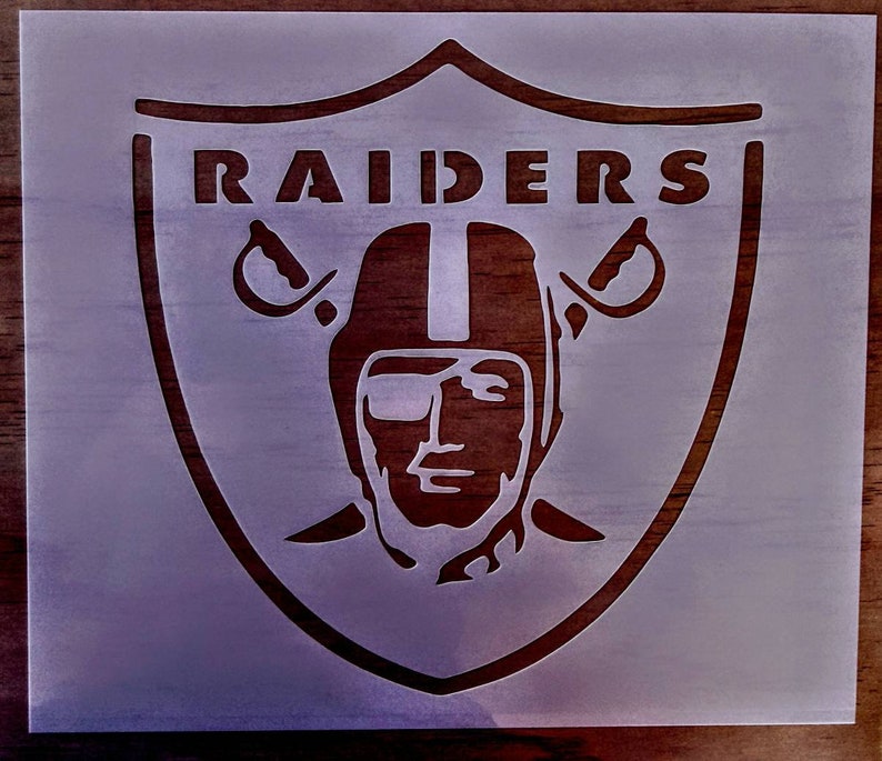 Printable Raiders Stencil