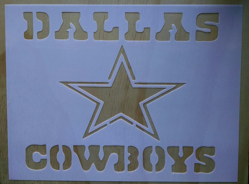 Dallas Cowboys Stencil Etsy dallas-cowboys-stencil-etsy