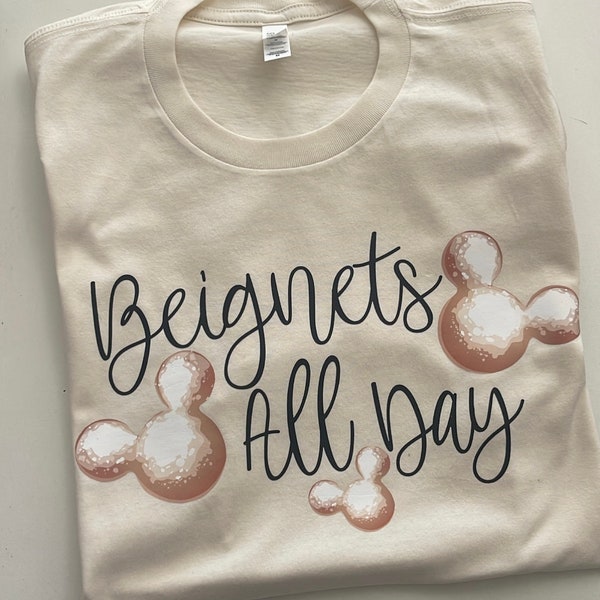 Disney Beignets All Day T-shirt