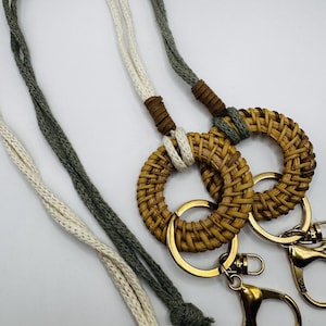 Cordón de macramé estilo boho