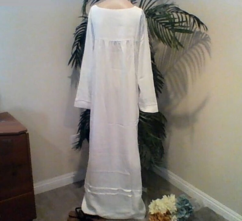 Women S Nightgown Romantic Vintage Medieval Gown Long Cotton Nightgown Floor Length Nightgown Long Nightdress Granny Gown