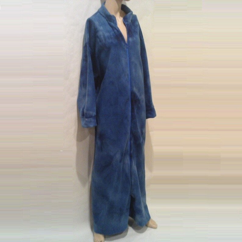 Women/'s Long Zipper Front Robes Fleece Robe Zip-Front MEISHA Zip Robes Zipper Front Robes Full Length Zip Up Robe Long Zip Front Robe