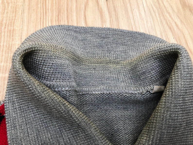 vintage men/'s cardigan sweater