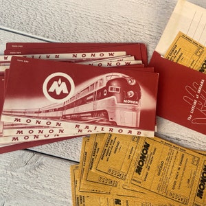 Sobre para billetes de tren antiguos, billete de papel antiguo de ferrocarril con bolsillo, efímera de diario basura, para scrapbooking