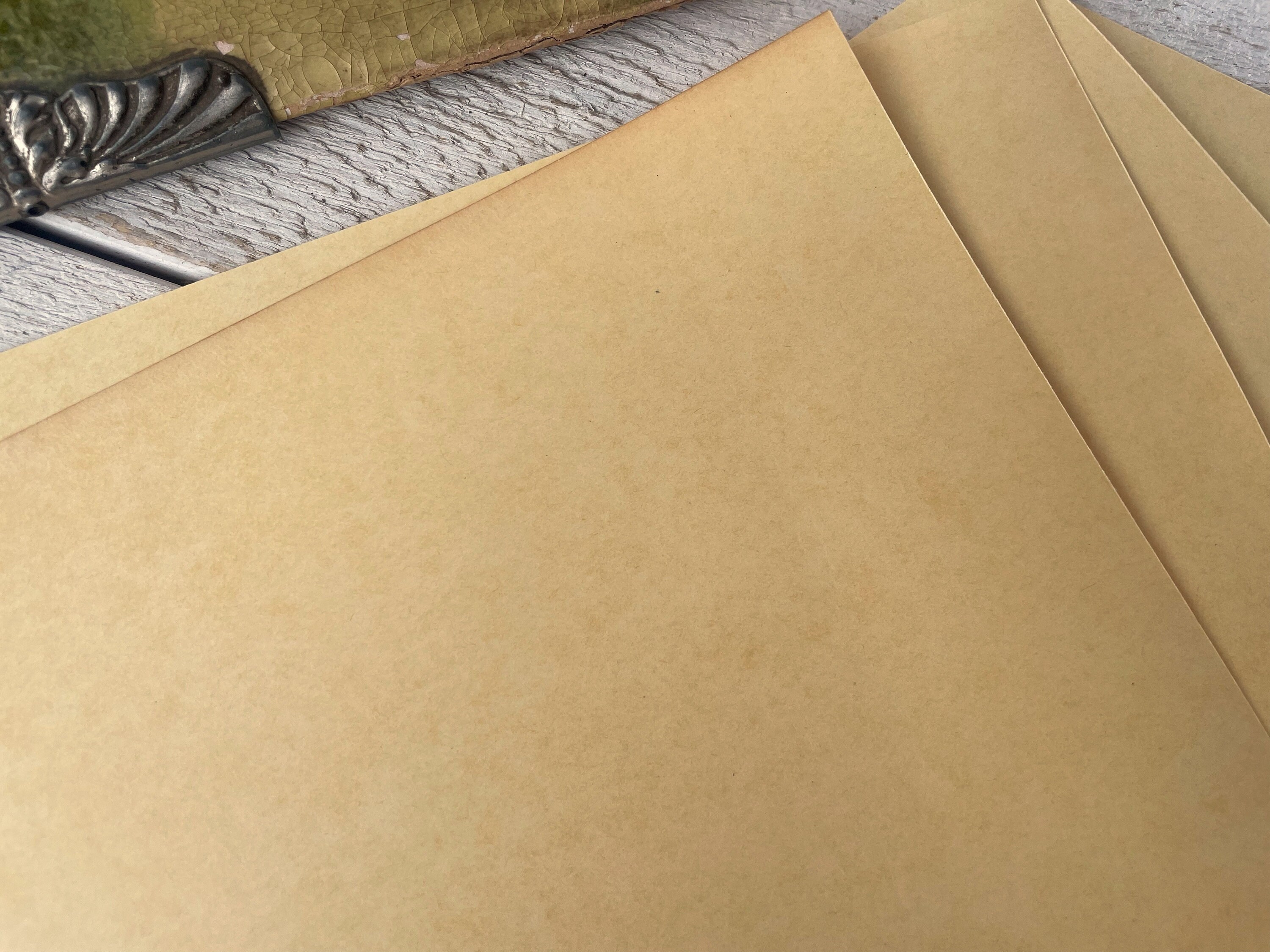 Buy Vintage Butcher Paper Scraps, Heavy Stock Packaging Paper Sheets,  Antique Merchandise Paper, 10 Sheets Online in India 