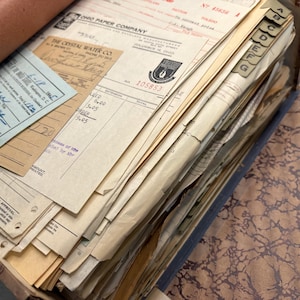 Set di carta da lavoro vintage - 15 fogli (scatola NON inclusa) - Scelta casuale, Ephemera per diario spazzatura, scrapbooking