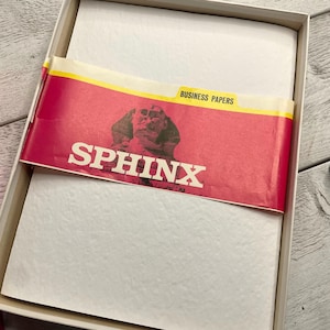 Vintage typemachinepapier met uienhuid, Ephemera voor junkjournal, Sphinx-kokkeltypepapier, 10 of 30 vellen