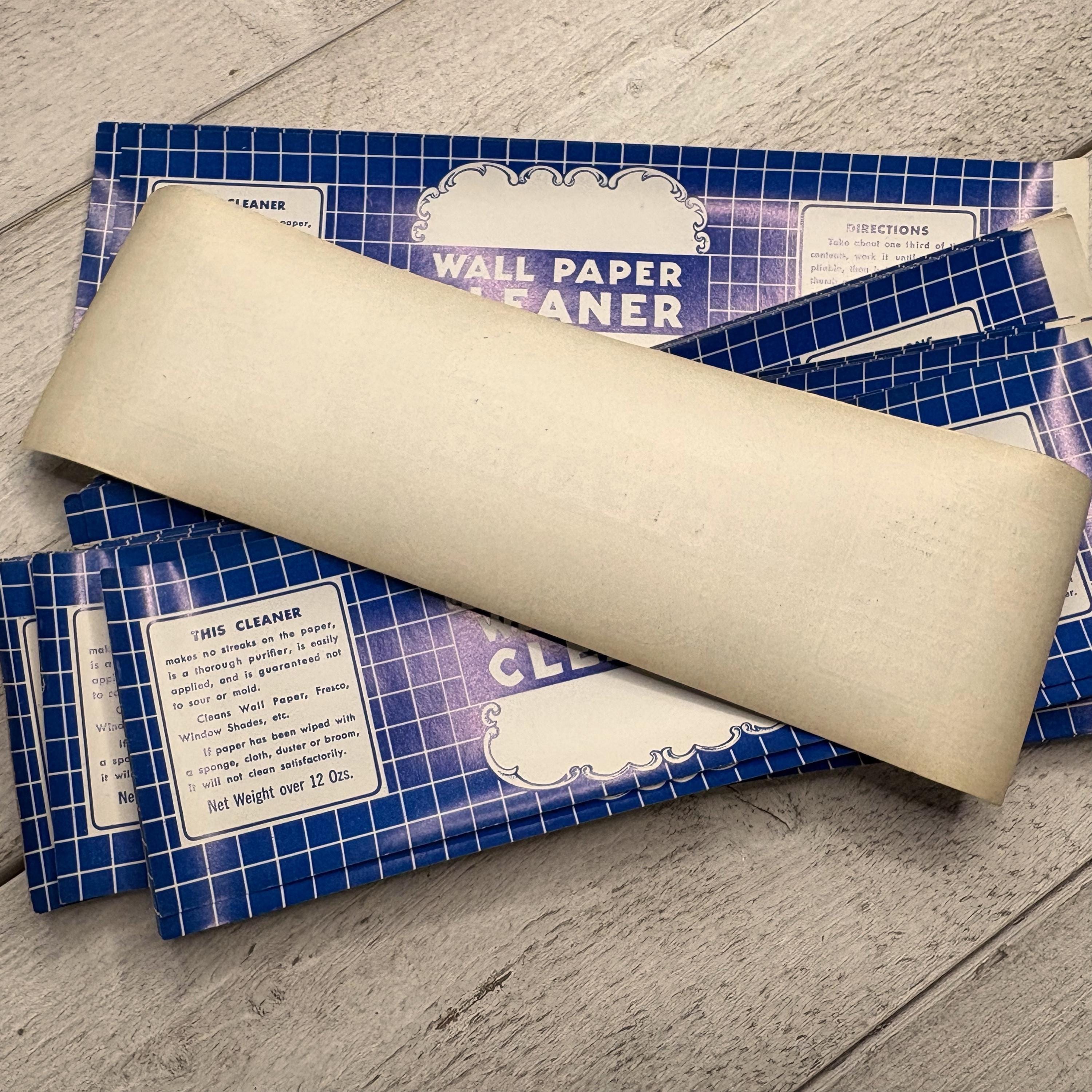Vintage Wallpaper Cleaner Labels - 5 Sheets - Household Label, Kitchen ...