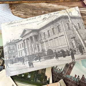 Antike Landschafts Postkarten, Vintage Ephemera Postkarten, Vintage Postkarten, 5 oder 10 Bögen