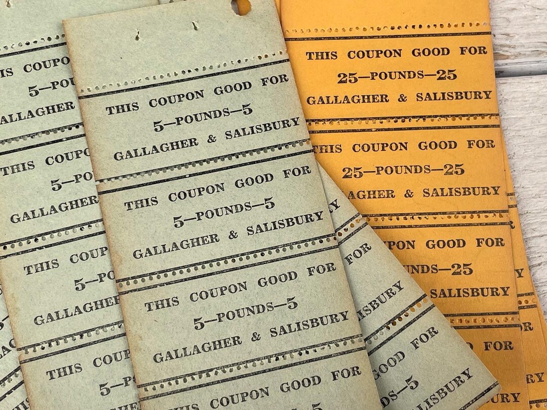 Antique Ice Coupons, Vintage Ephemera, Junk Journaling, Scrapbooking ...
