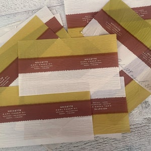 Etichette per caramelle finlandesi degli anni '30, carta velina, carta molto sottile, per diario di viaggio, 5 fogli