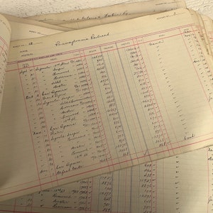 May include: A vintage ledger page with handwritten entries for the Pennsylvania Railroad. The page includes dates, debits, credits, and a balance column. The entries are for various expenses, including car repairs, signals, and track maintenance.