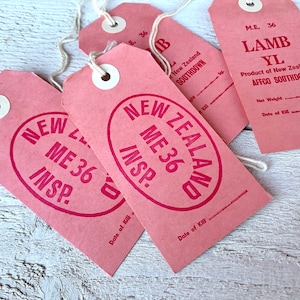Etichette rosa per il junk journaling, etichette sospese, effimeri rosa, etichette di marcatura, per scrapbooking e artigianato