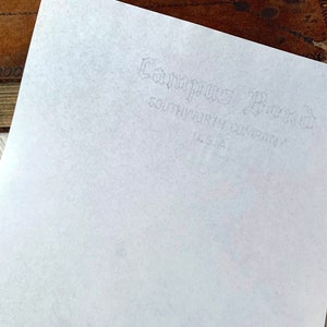 Vintage dun schrijfmachinepapier, kantoorpapier voor junkjournal, uienhuidachtig typepapier, Campus Bond, 10 of 30 vel